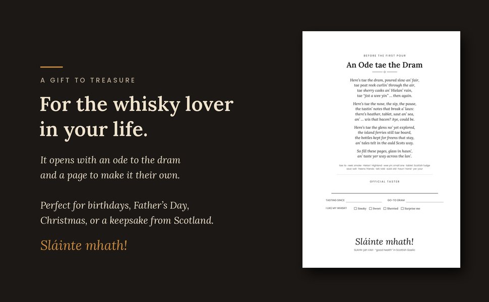 The journal presented as a gift